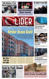 MALATYA LİDER 17.08.2026 manşet