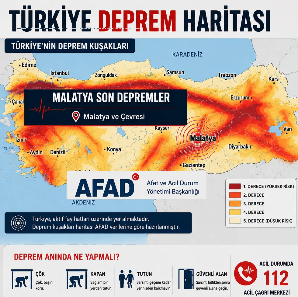 Son Depremler - Malatya Haberleri